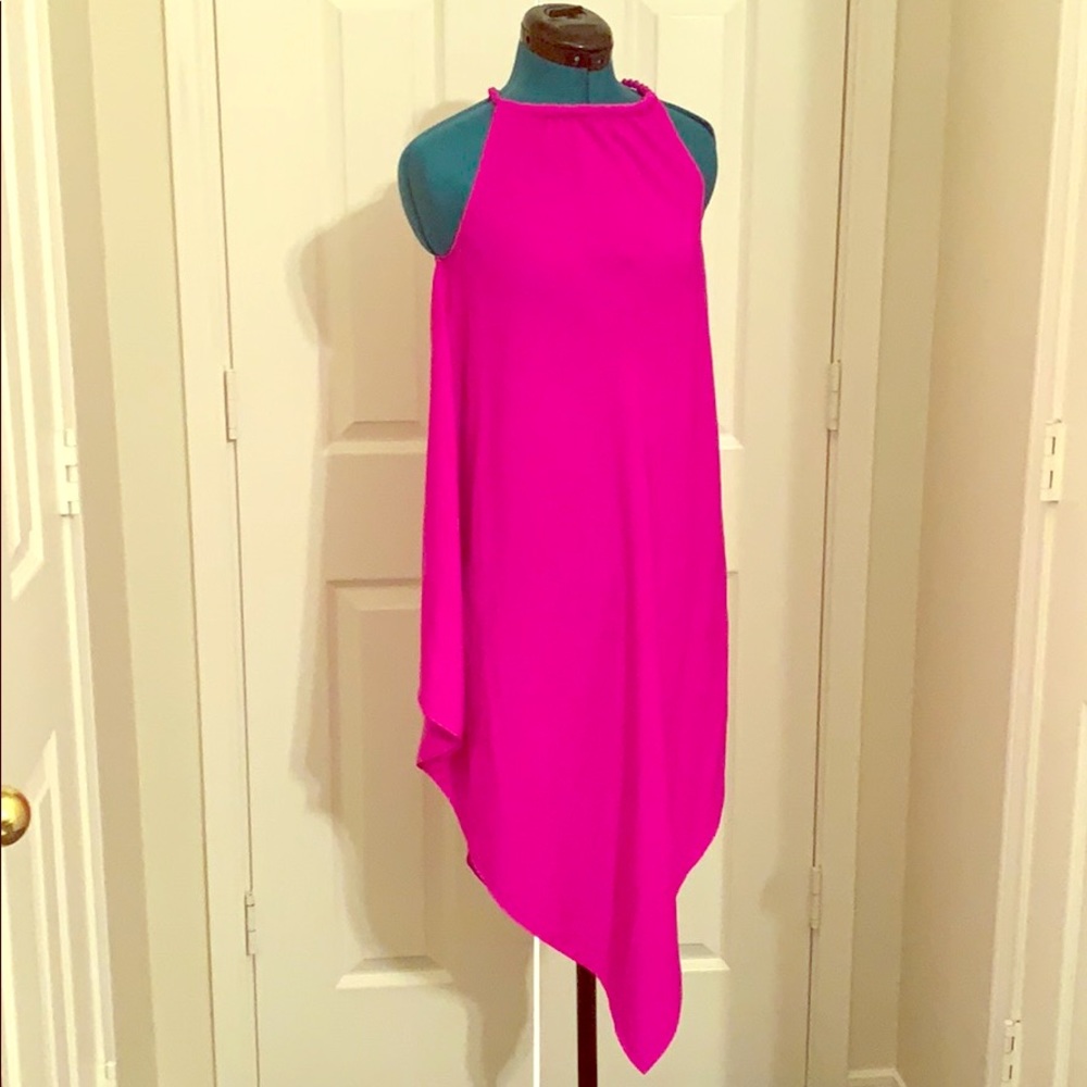 Rachel Rachel Roy Dark Pink Midi Dress NEVER WORN